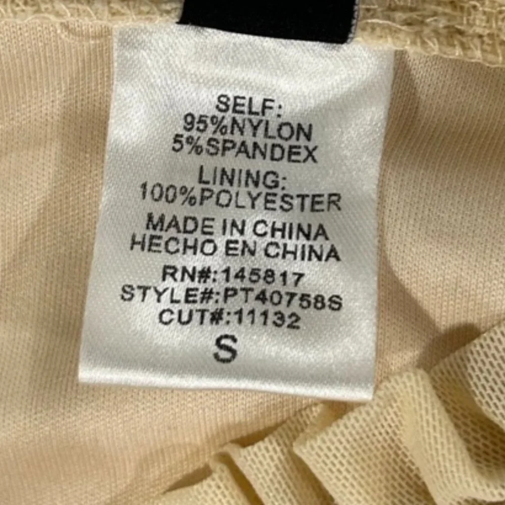 Windsor Women's Cream Colored Padded Clasp Secured Bustier Size Small - Picture 6 of 12